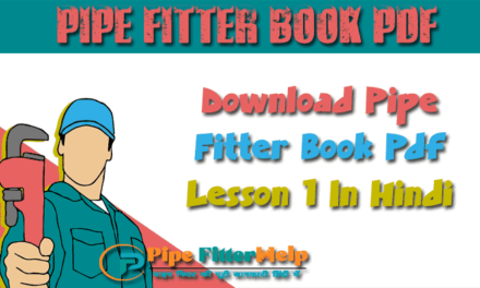 Pipe Fitter Book Part 1 In Hindi | Pipe Fitter Book Pdf