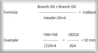 Unequal Tee Formula In Hindi