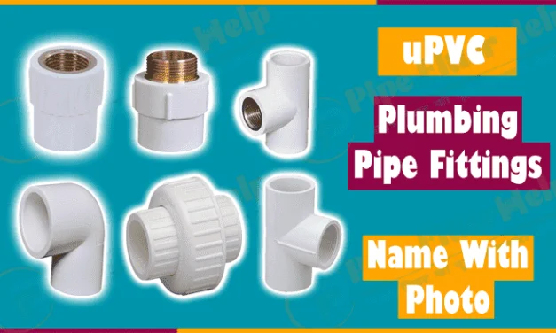 uPVC Pipe Fitting Name With Picture