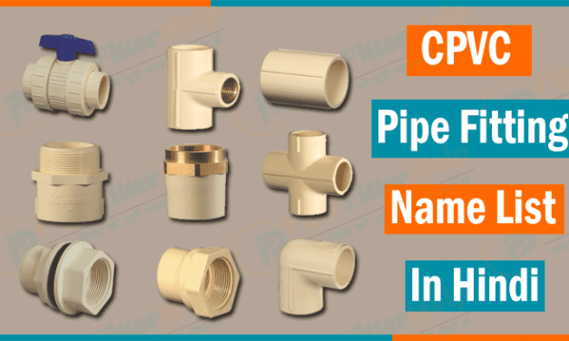 CPVC Pipe Fitting Name With Picture
